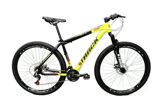 Bicicleta Aro 29 Track Bike 21 Marchas Troy 29/ G Mountain Bike Verde Neon/Preto