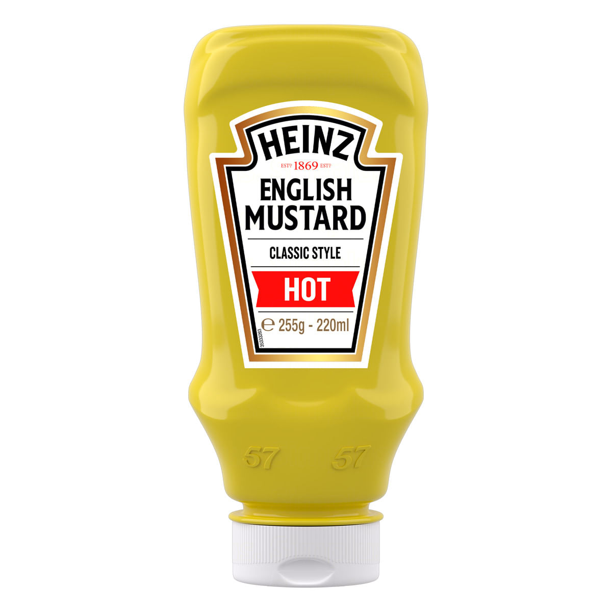 Mostarda Amarela Heinz Picante Squeeze 255 g