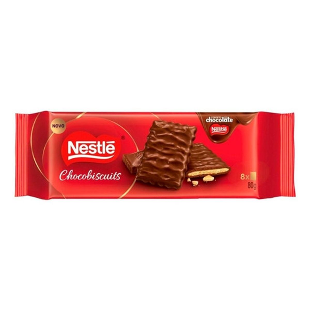 Chocobiscuit Chocolate Ao Leite Nestle 80 g