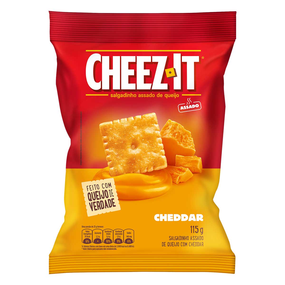 Salgadinho Cheddar Cheez-It Pacote 115 g