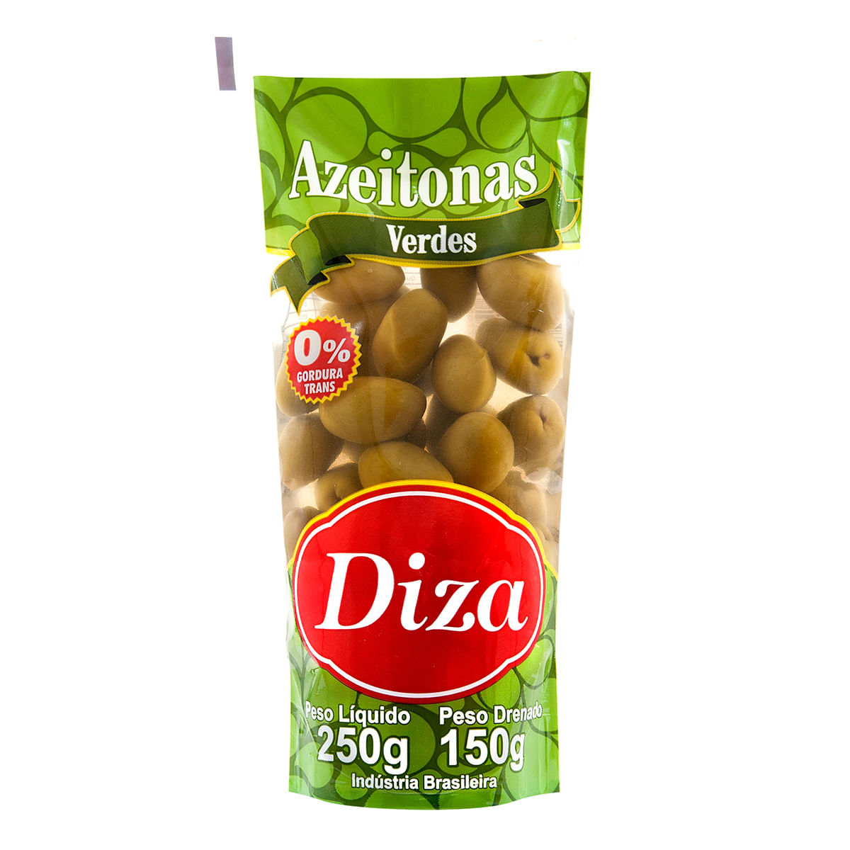 Azeitona Verde com Caroço Diza 150 g