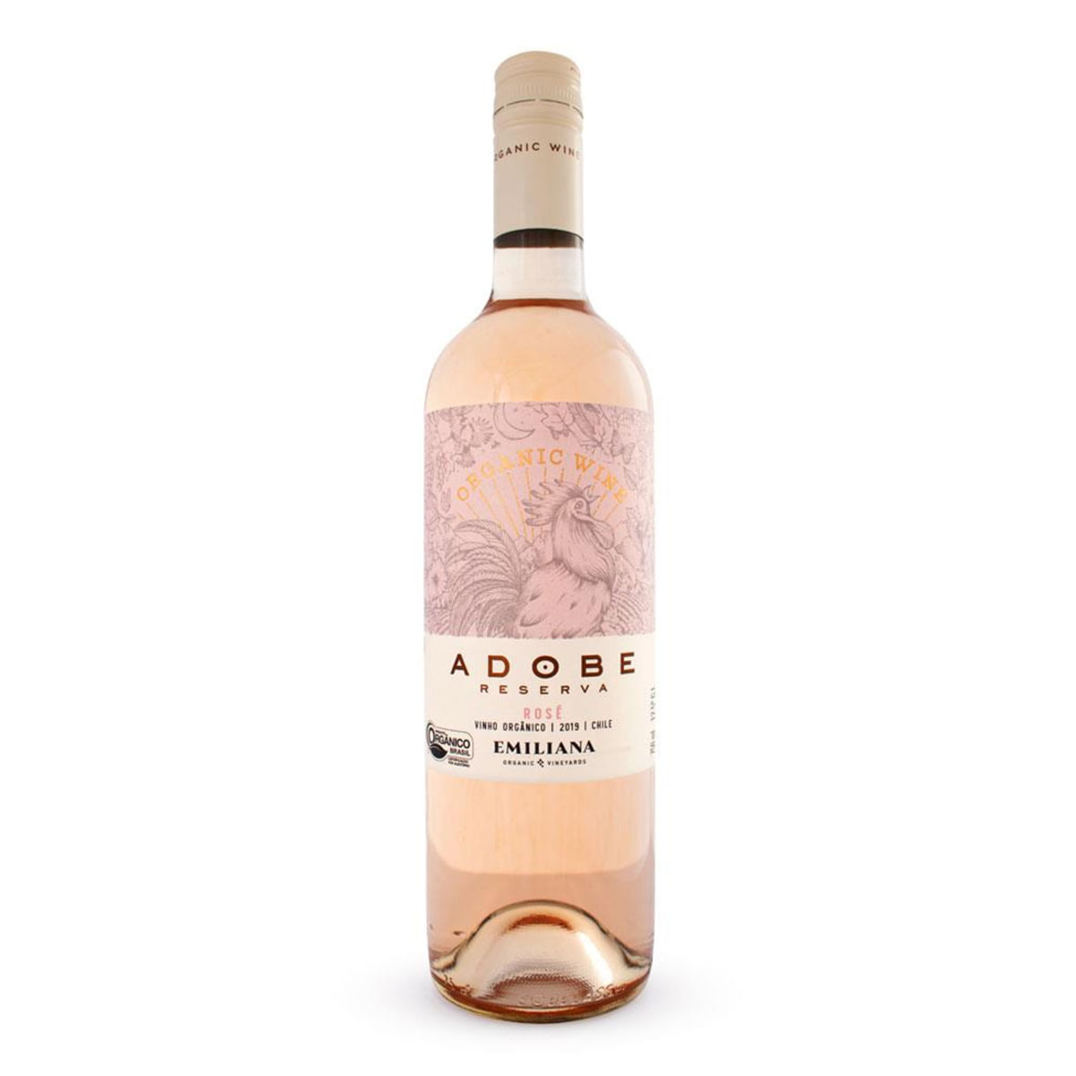 Vinho Rosé Chilleno Adobe Reserva Emiliana 750 ml