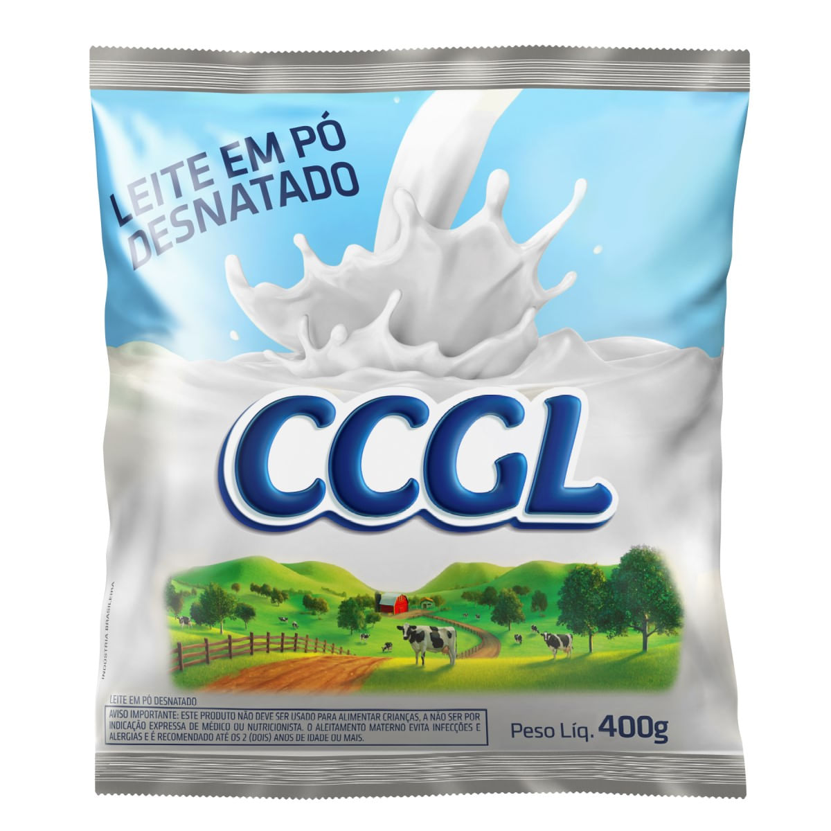 Leite em Pó Desnatado CCGL 400 g