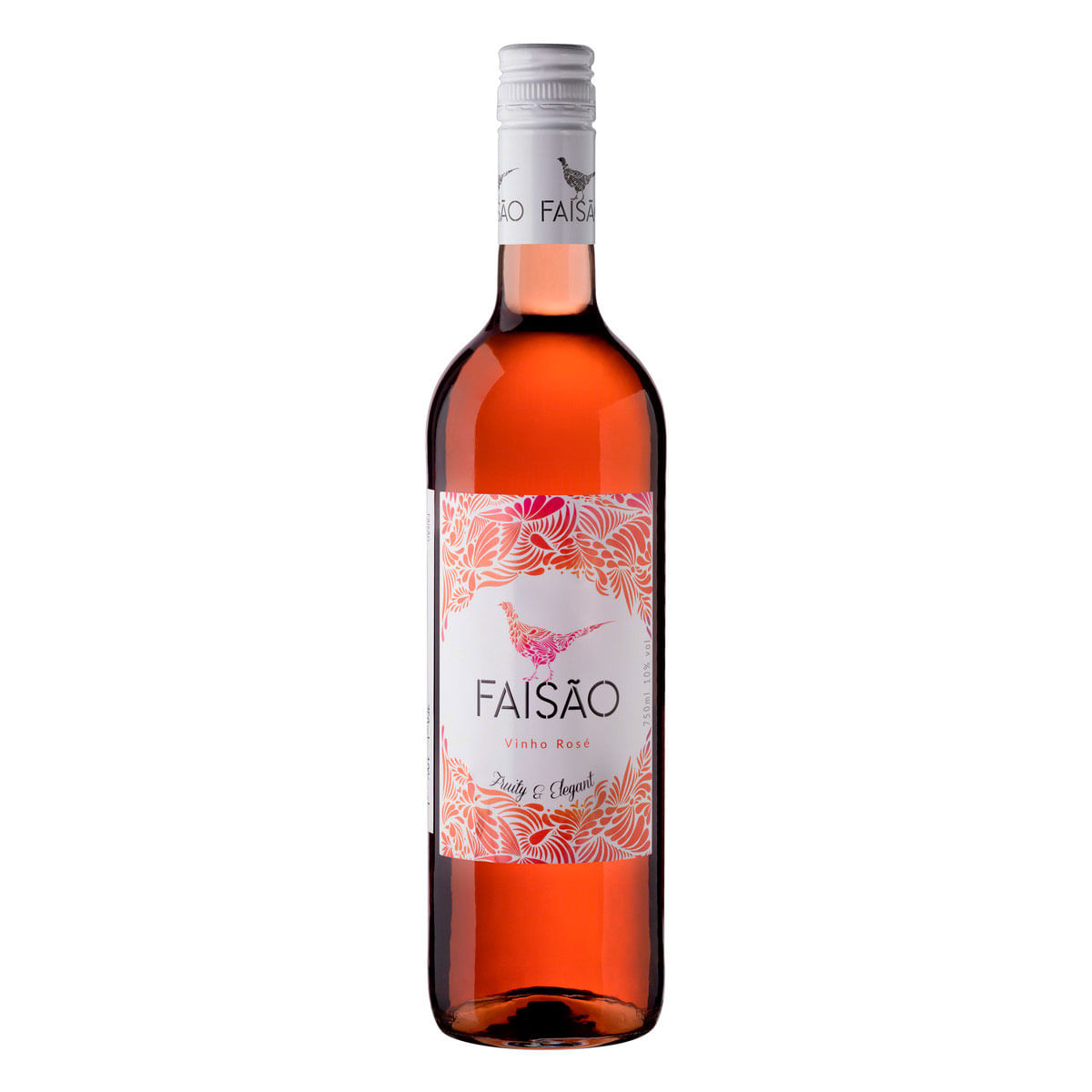 Vinho Português Rosé Frisante Meio Seco Faisão Garrafa 750 ml