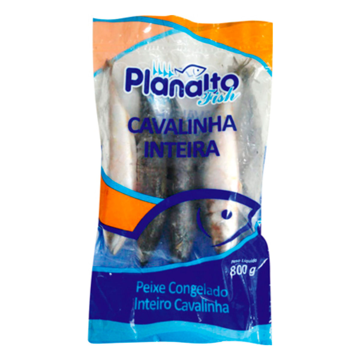 Peixe Inteiro Cavalinha Congelado Planalto 800 g