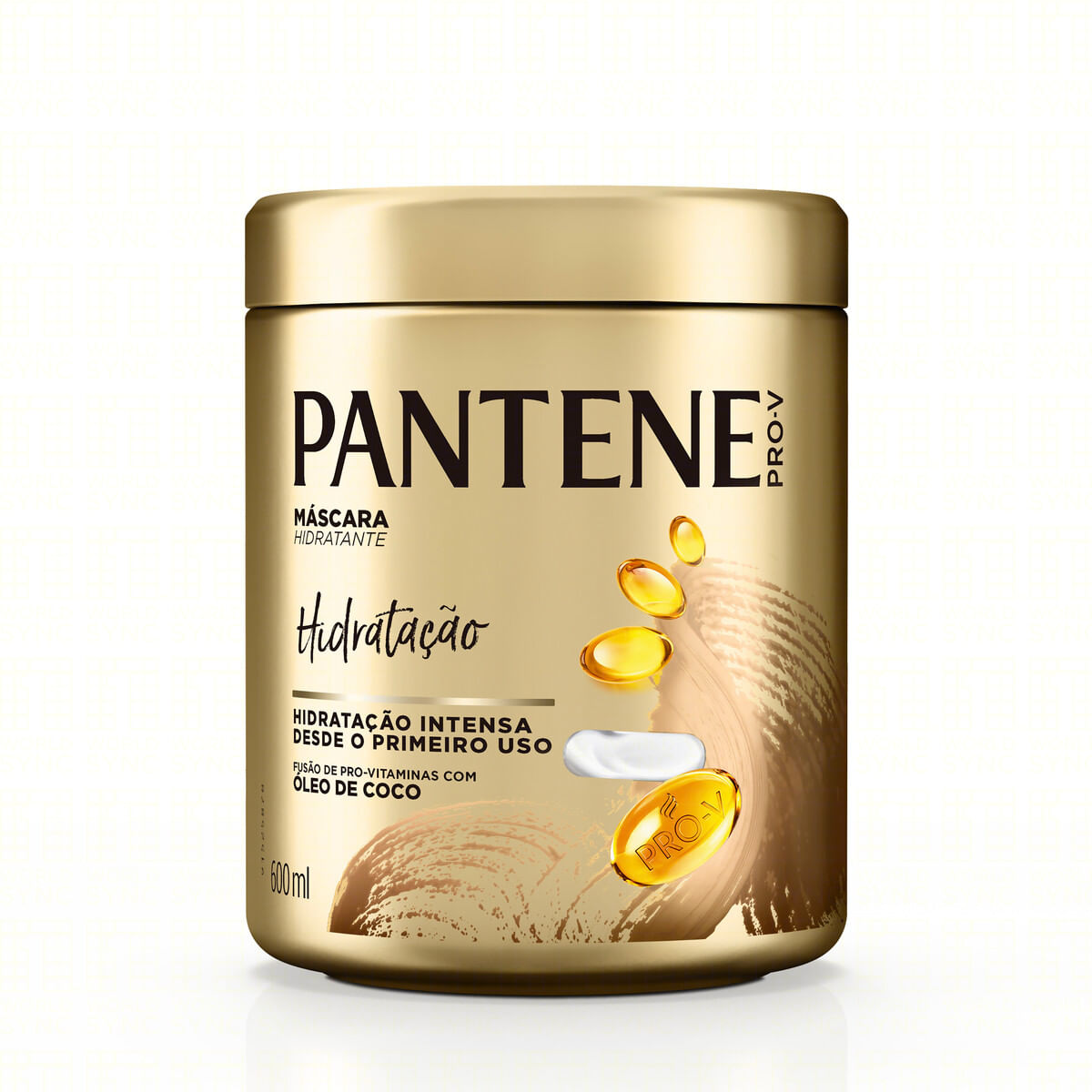 Máscara Hidratante Pro-V Hidratação Pantene Pote 600 ml