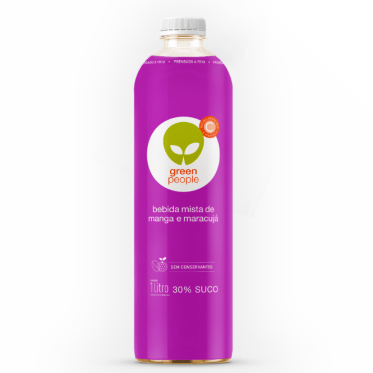 Suco de Manga e Maracujá Natural Greenpeople Garrafa 1 L