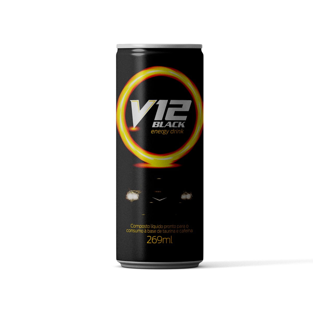 Energético V12 Black Energy Drink Lata 269 ml