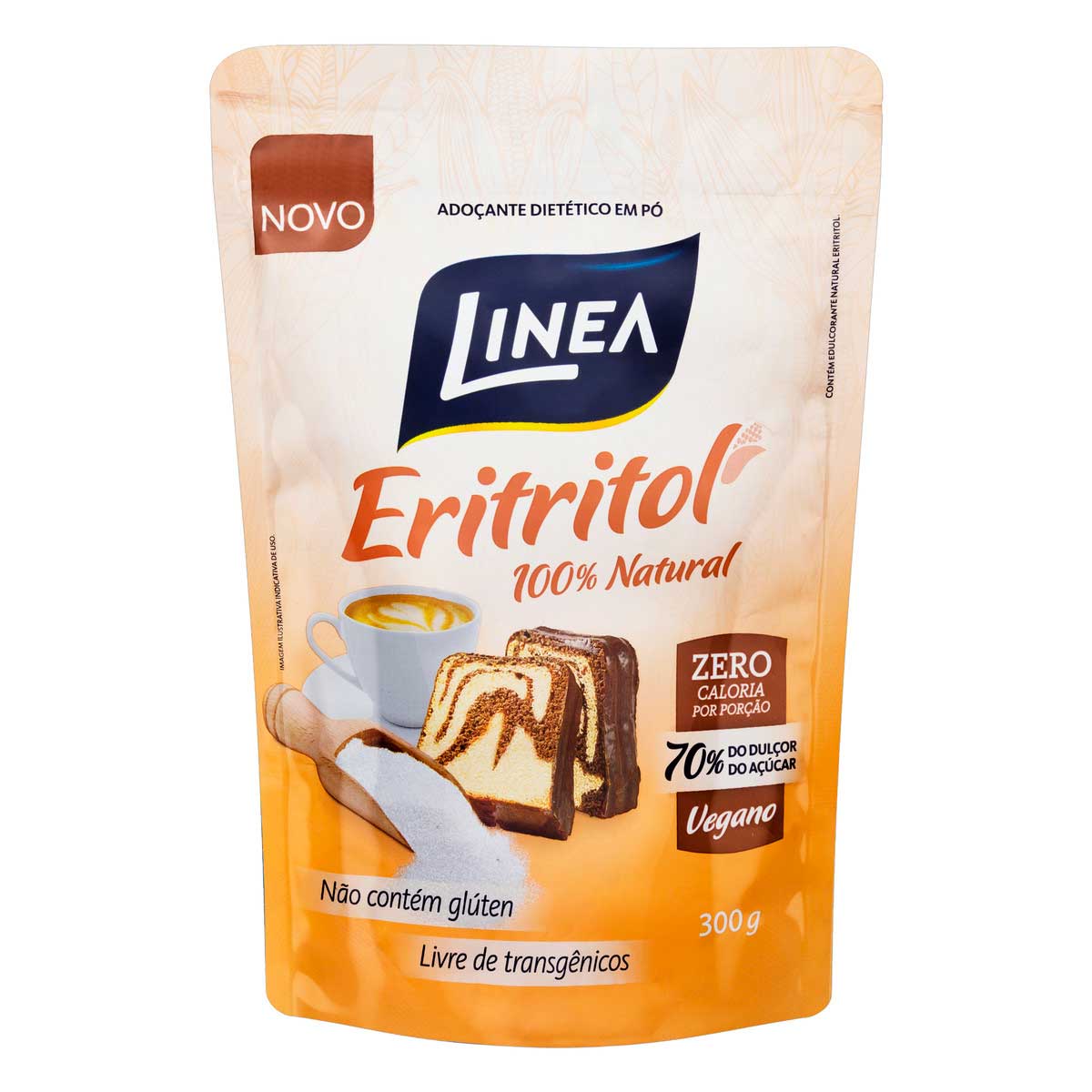 Adoçante em Pó Eritritol Linea Pouch 300 g