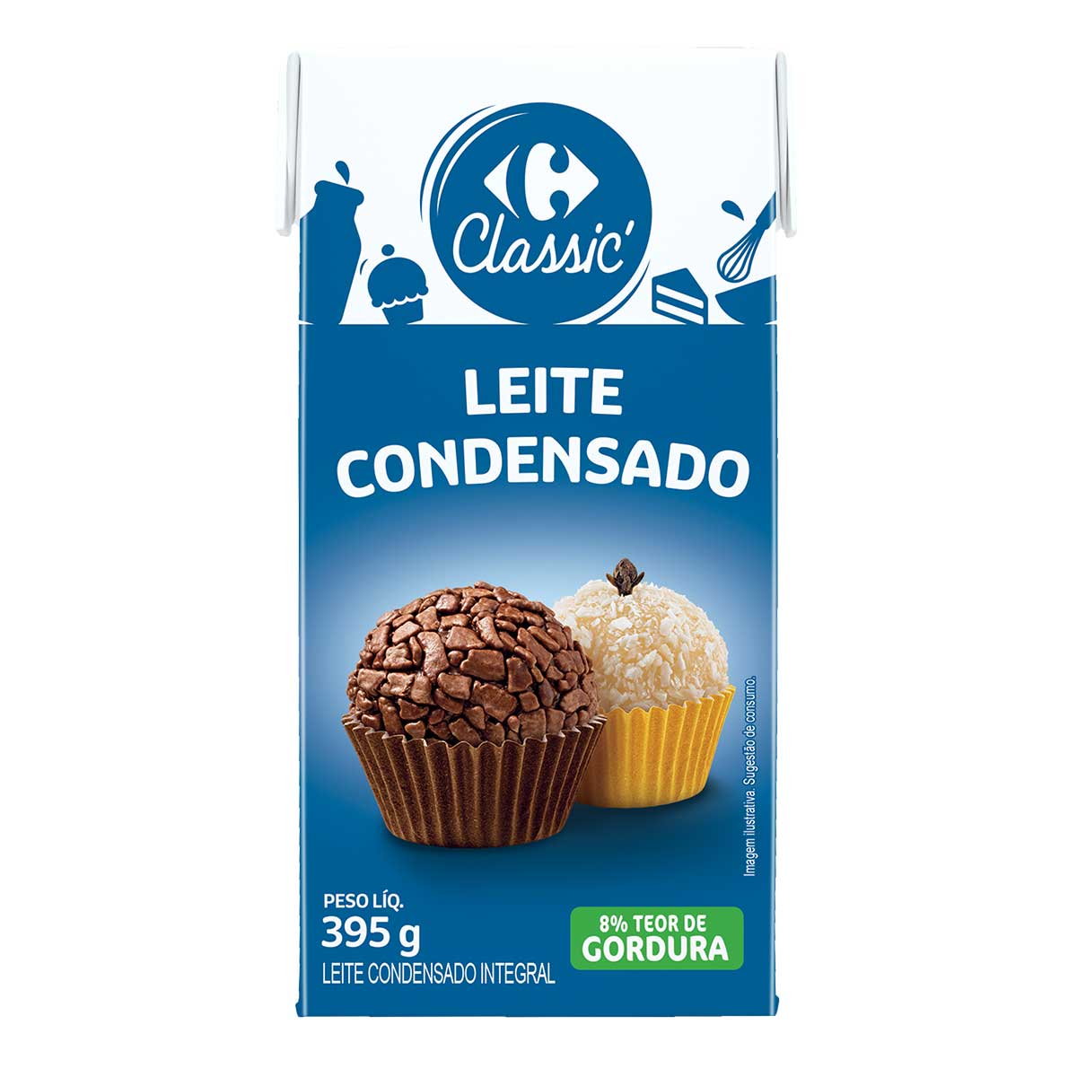 Leite condensado Carrefour Classic 395 g