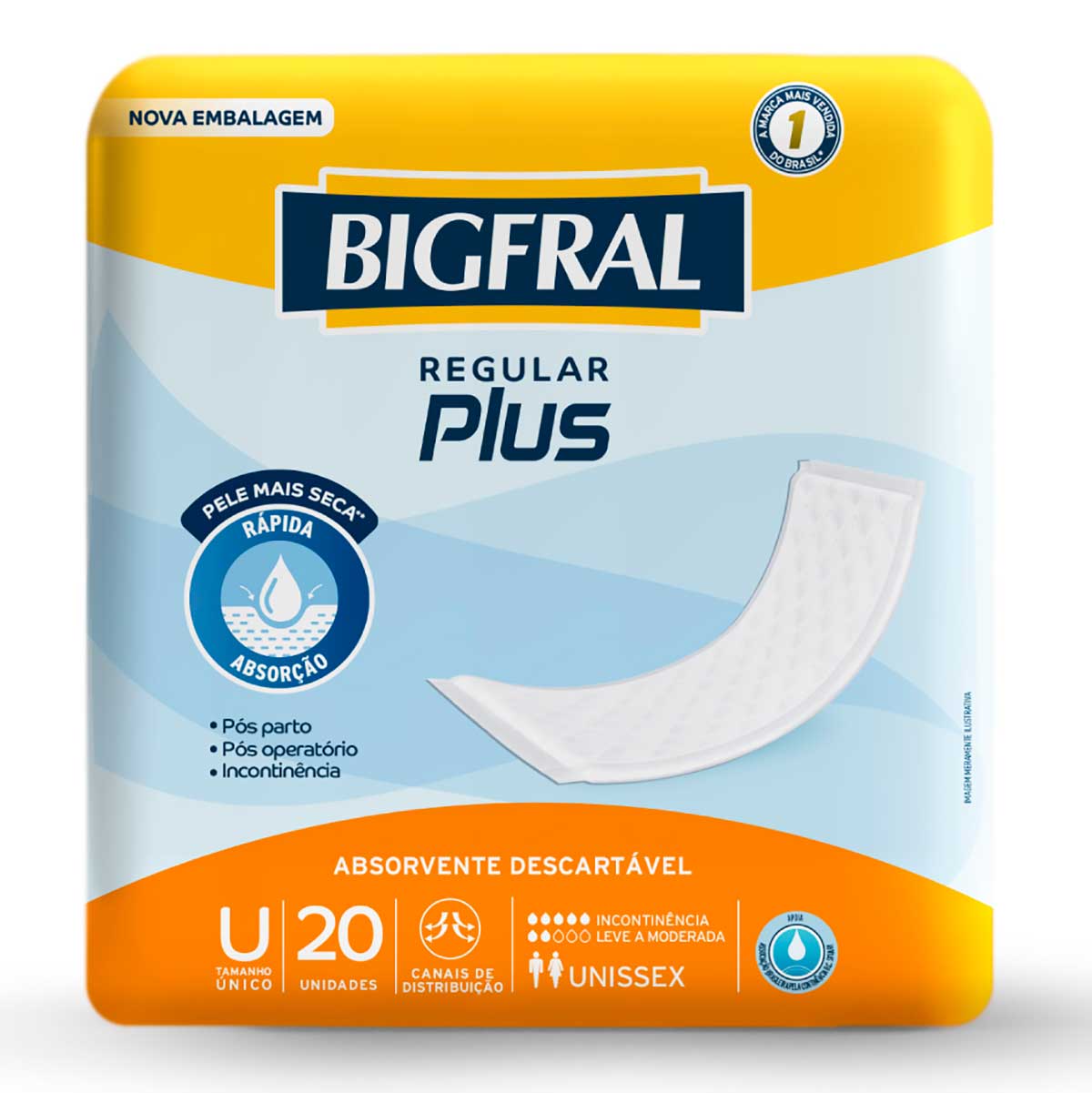 Absorvente Regular Plus