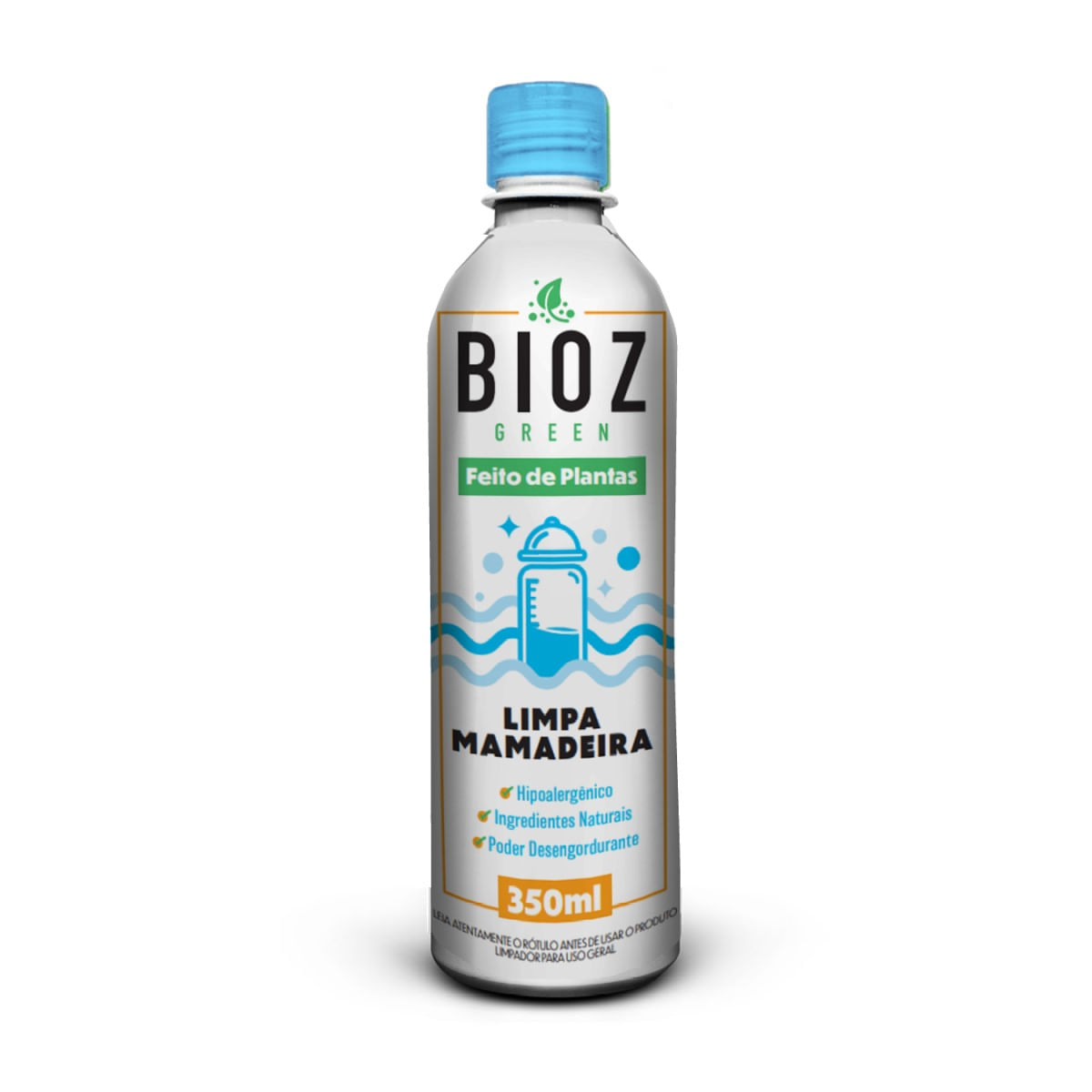 Detergente Limpa Mamadeira Bioz Green 350 ml