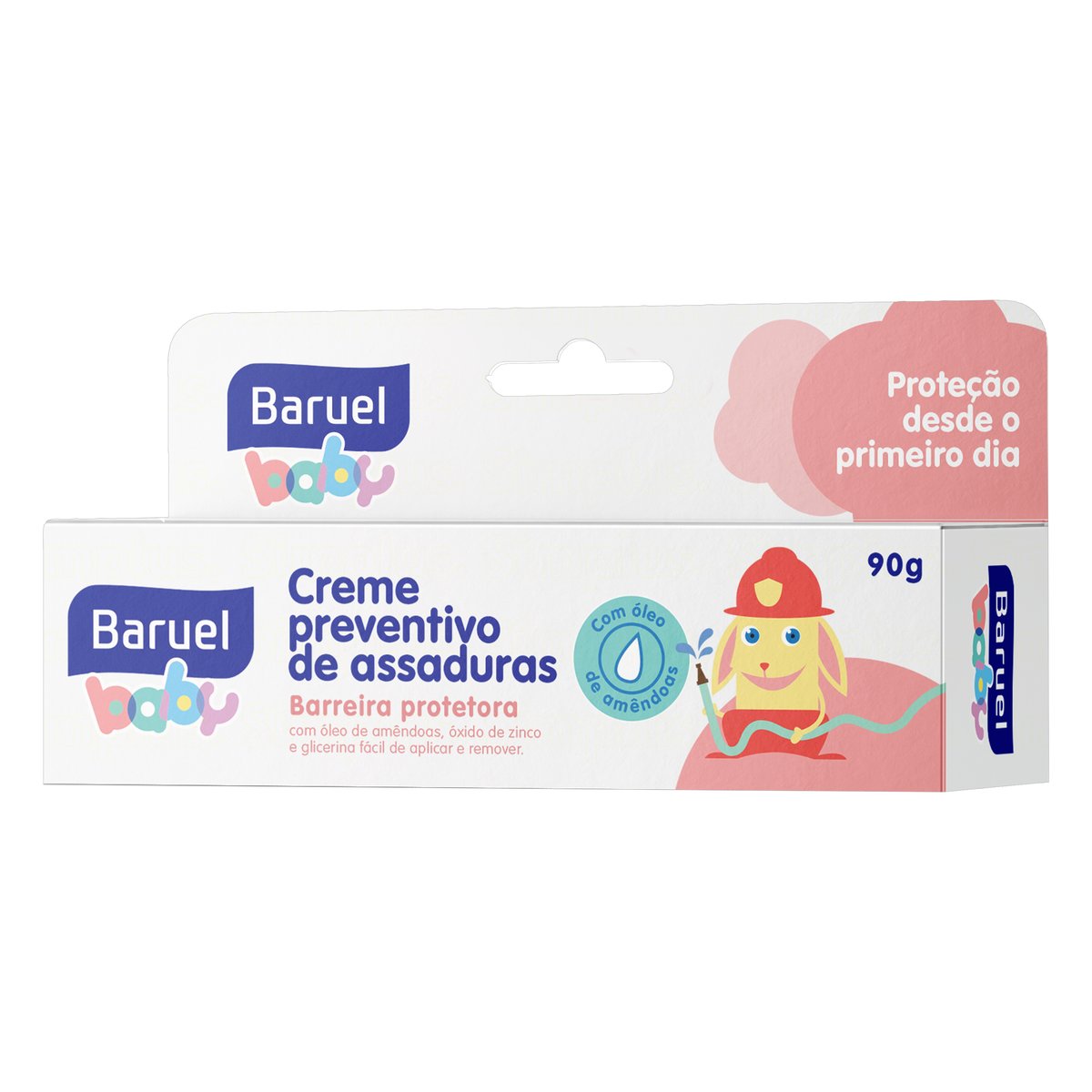 Creme Preventivo de Assaduras Baruel Baby Caixa 90 g