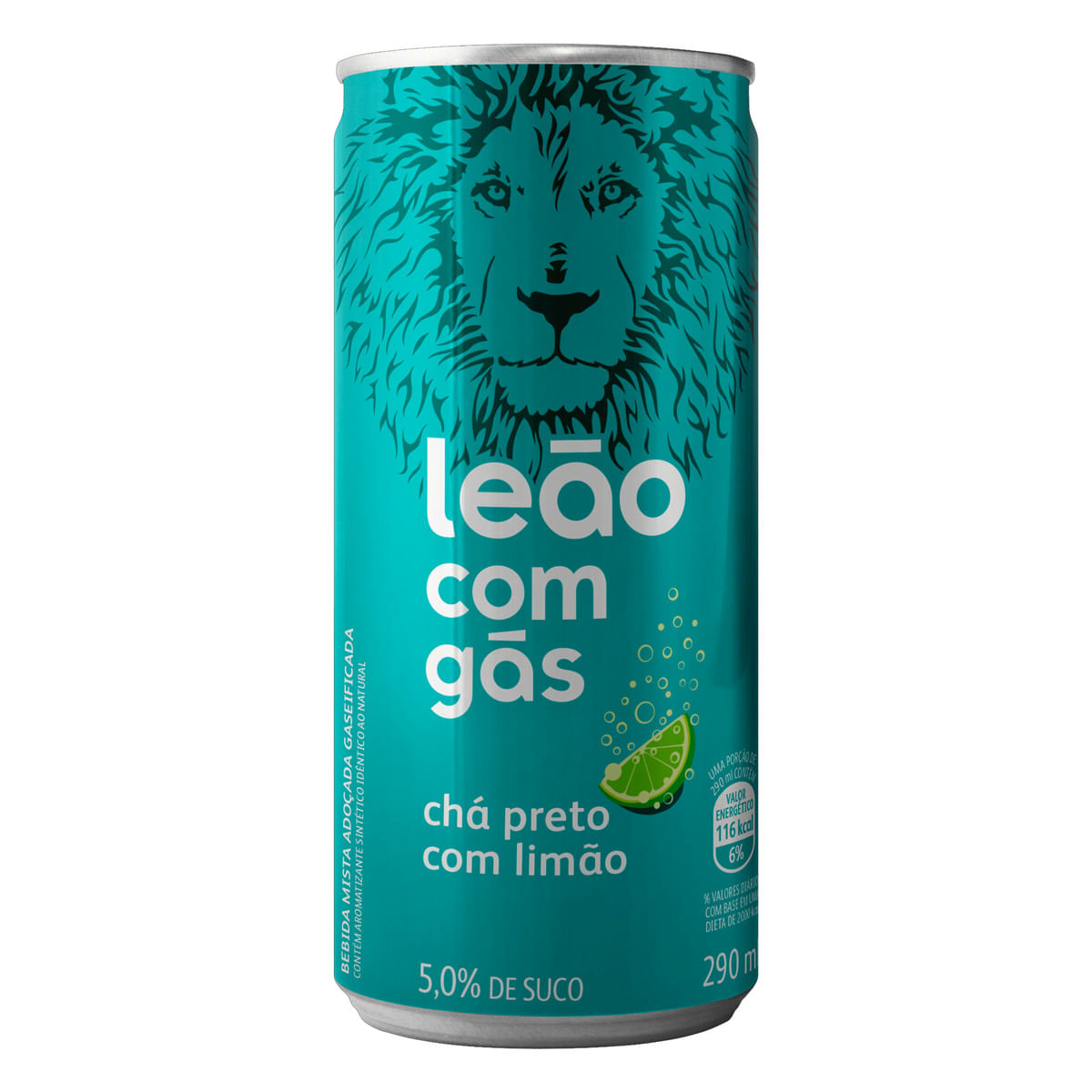 Chá Preto com Limão Leão 290 ml