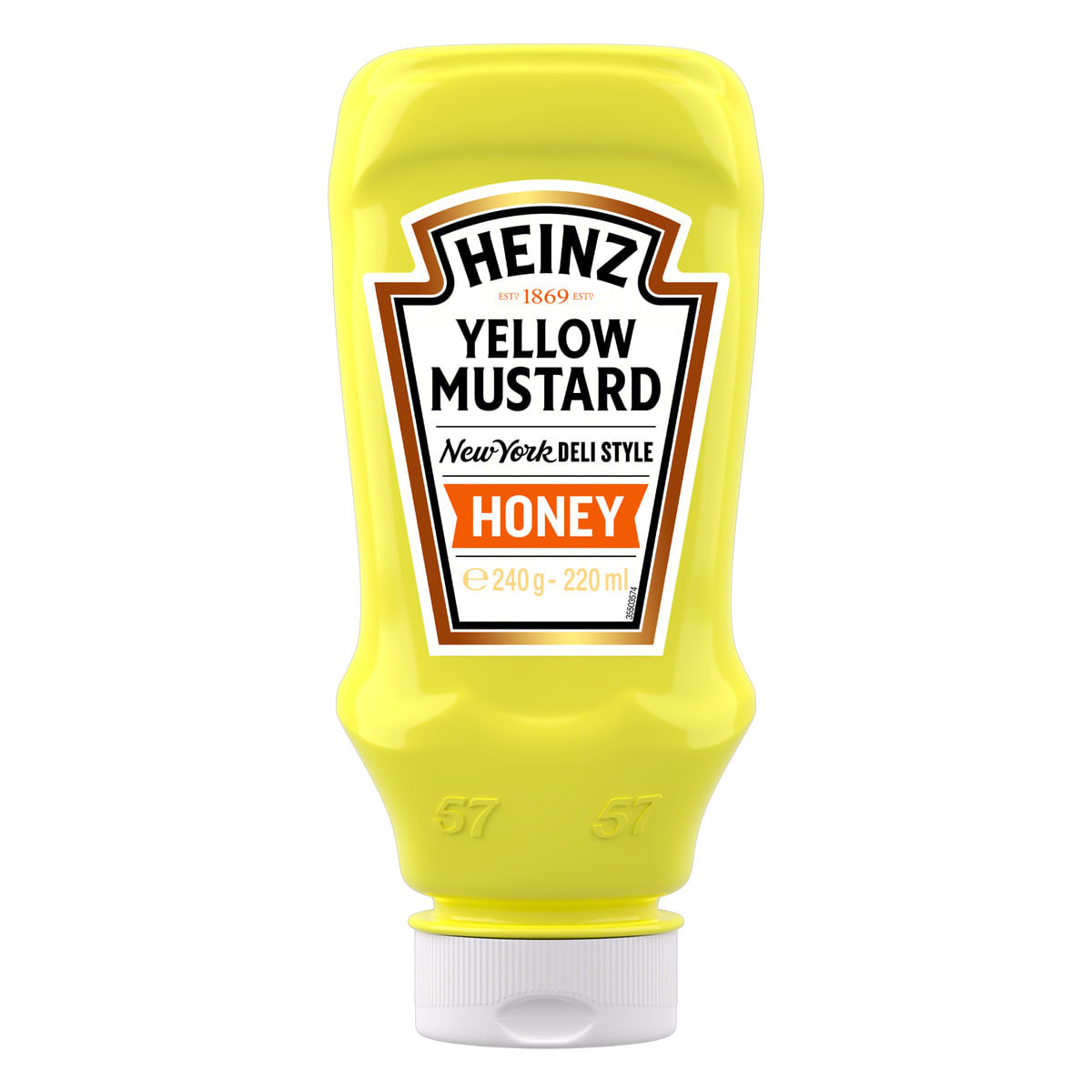 Mostarda Amarela Heinz com Mel Squeeze 240 g