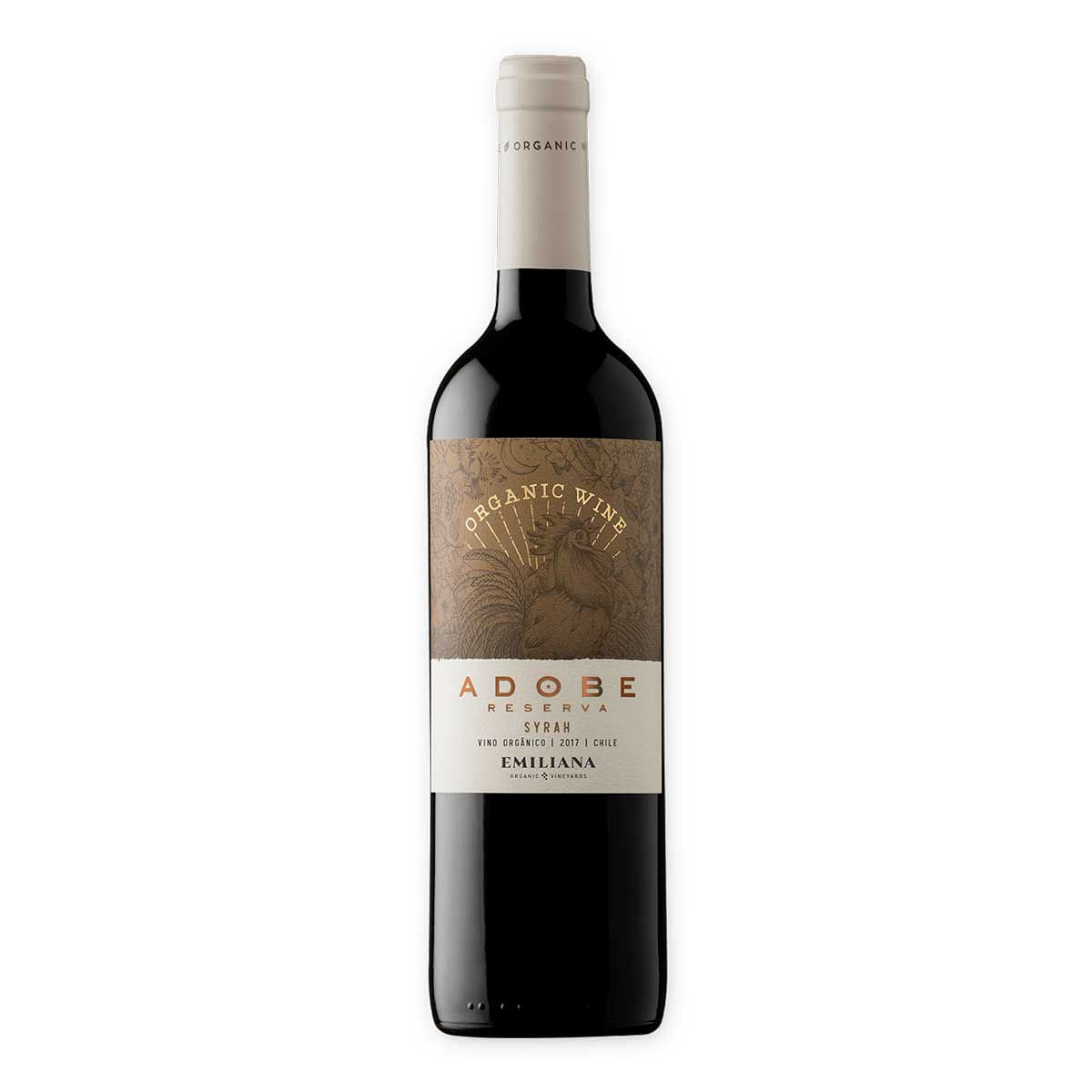 Vinho Tinto Chileno Adobe Reserva Emiliana Syrah 750 ml