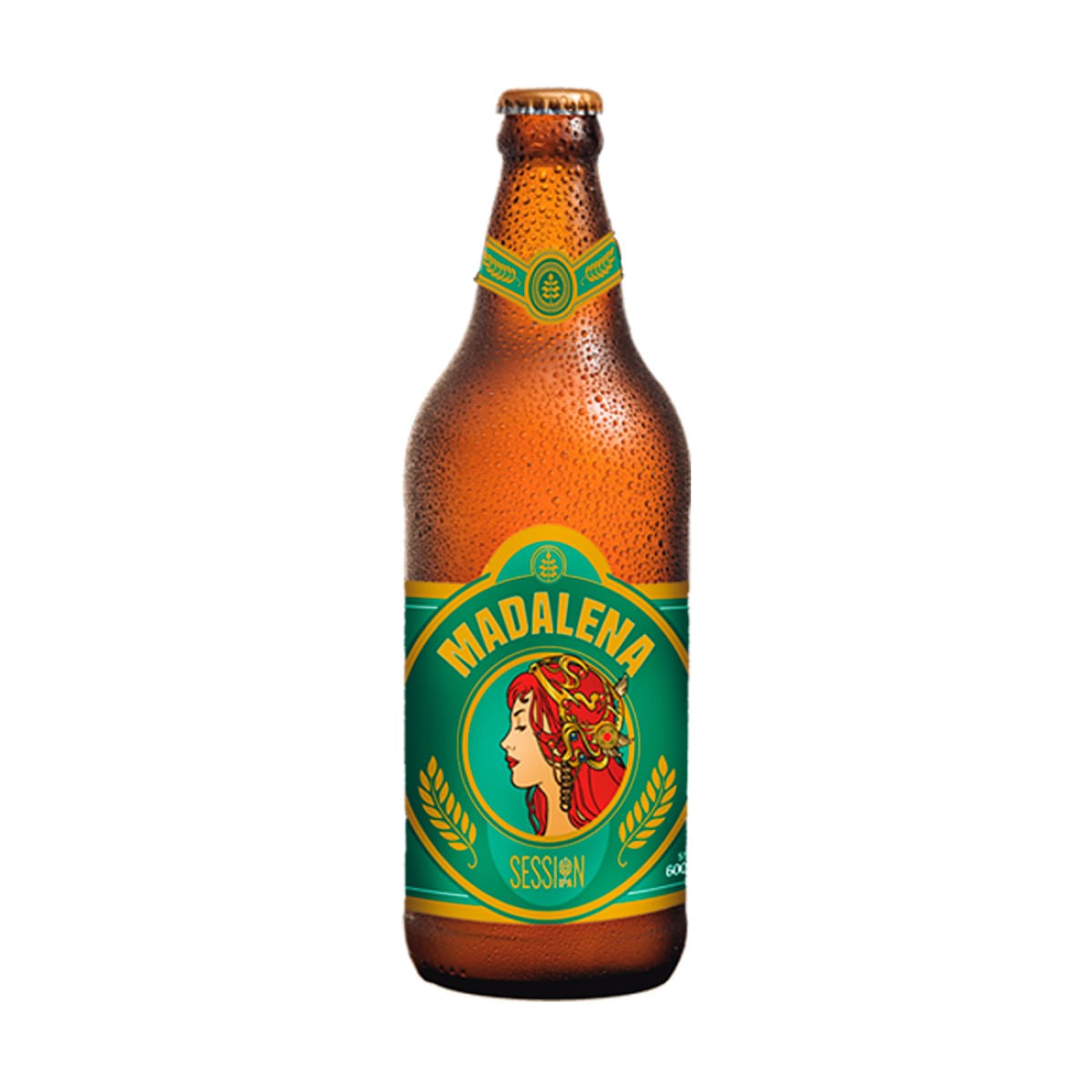 Cerveja Madalena Session IPA Garrafa 600 ml