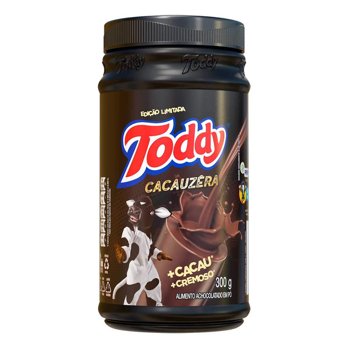 Achocolatado em Pó Cacauzêra Toddy Pote 300 g