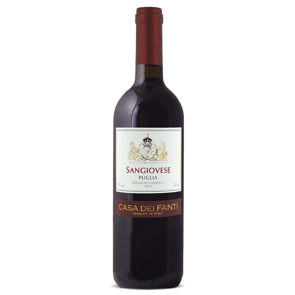 Vinho Tinto Italiano Casa Dei Fanti Winemaker&apos;s Collection Sangiovese Puglia 750 ml