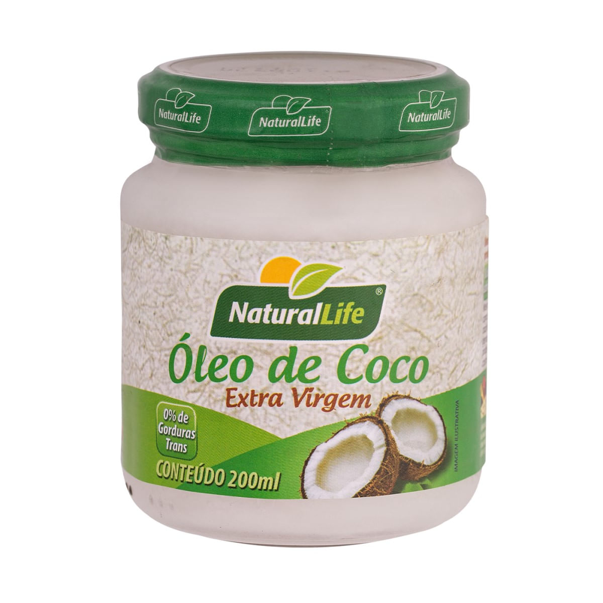 Óleo de Coco Extra Virgem Kodilar Natural Life 200 ml