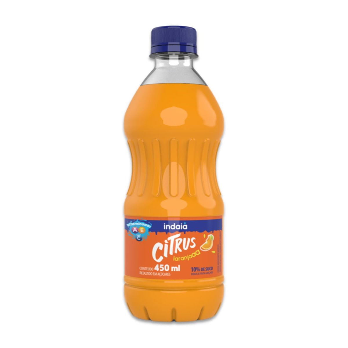 Bebida Adoçada Laranja Indaiá Citrus Garrafa 450 ml