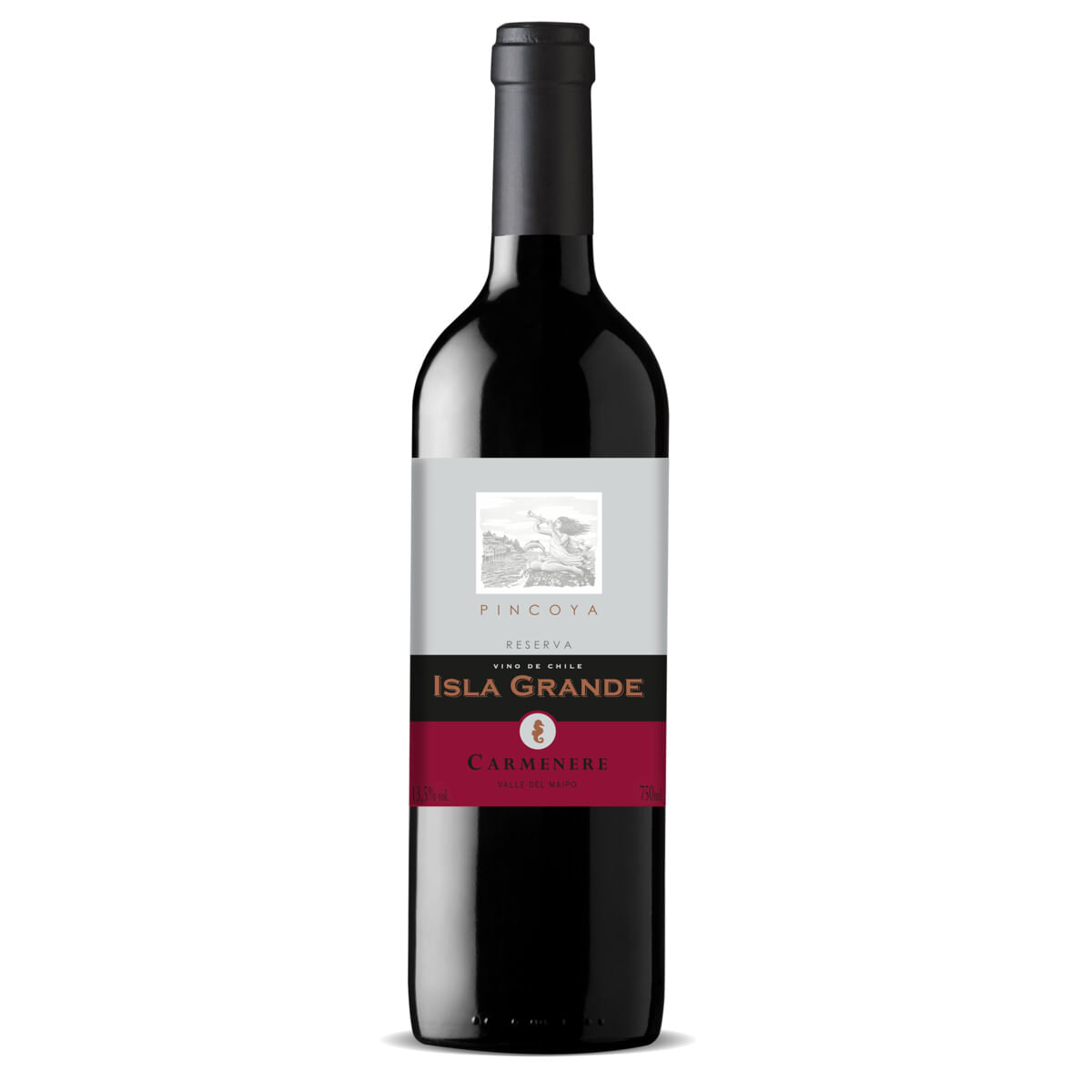 Vinho Tinto Seco Isla Grande Reserva Pincoya  Carménère Valle del Maipo 750 ml