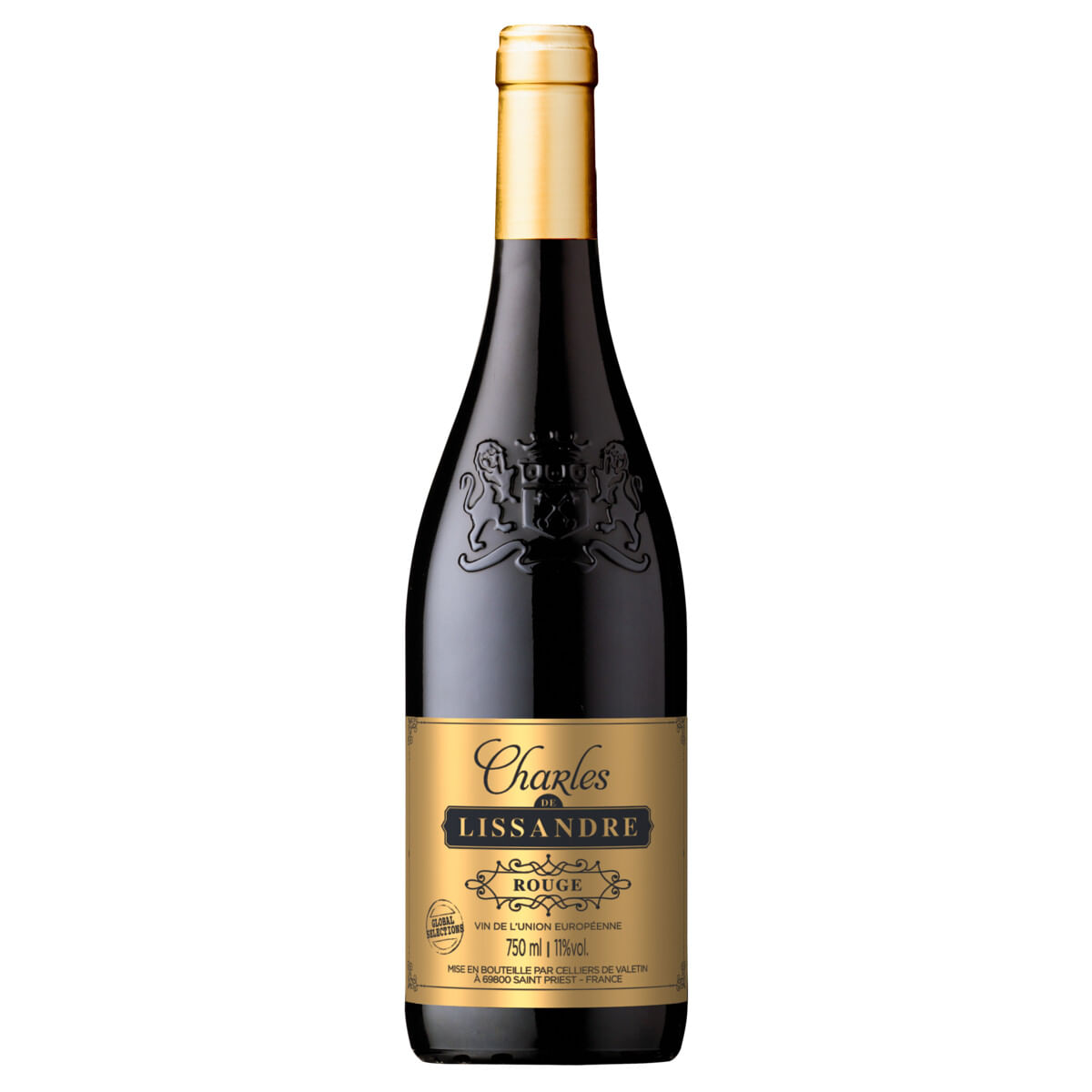 Vinho Tinto Seco Charles de Lissandre Rouge 750 ml