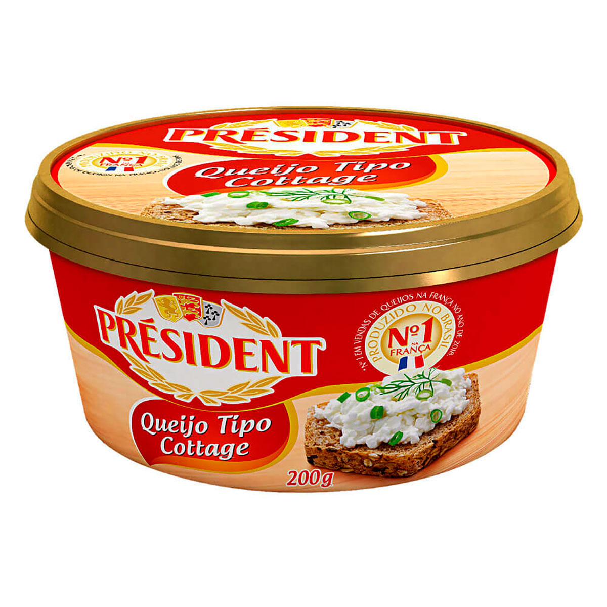 Queijo Tipo Cottage President 200g