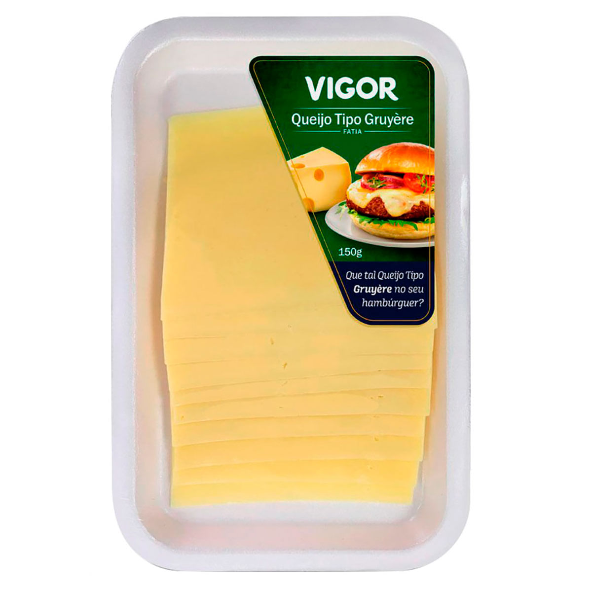 Queijo Gruyere Fatiado Vigor 150 g