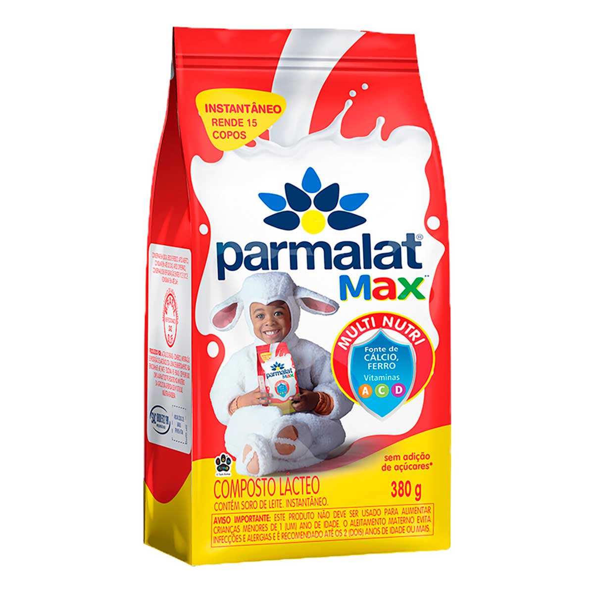 Composto Lácteo Parmalat Max Pacote 380 g