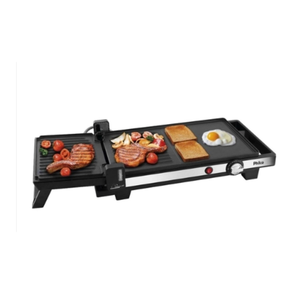 Grill Press 3 em 1 Philco Revestimento Antiaderente 110V