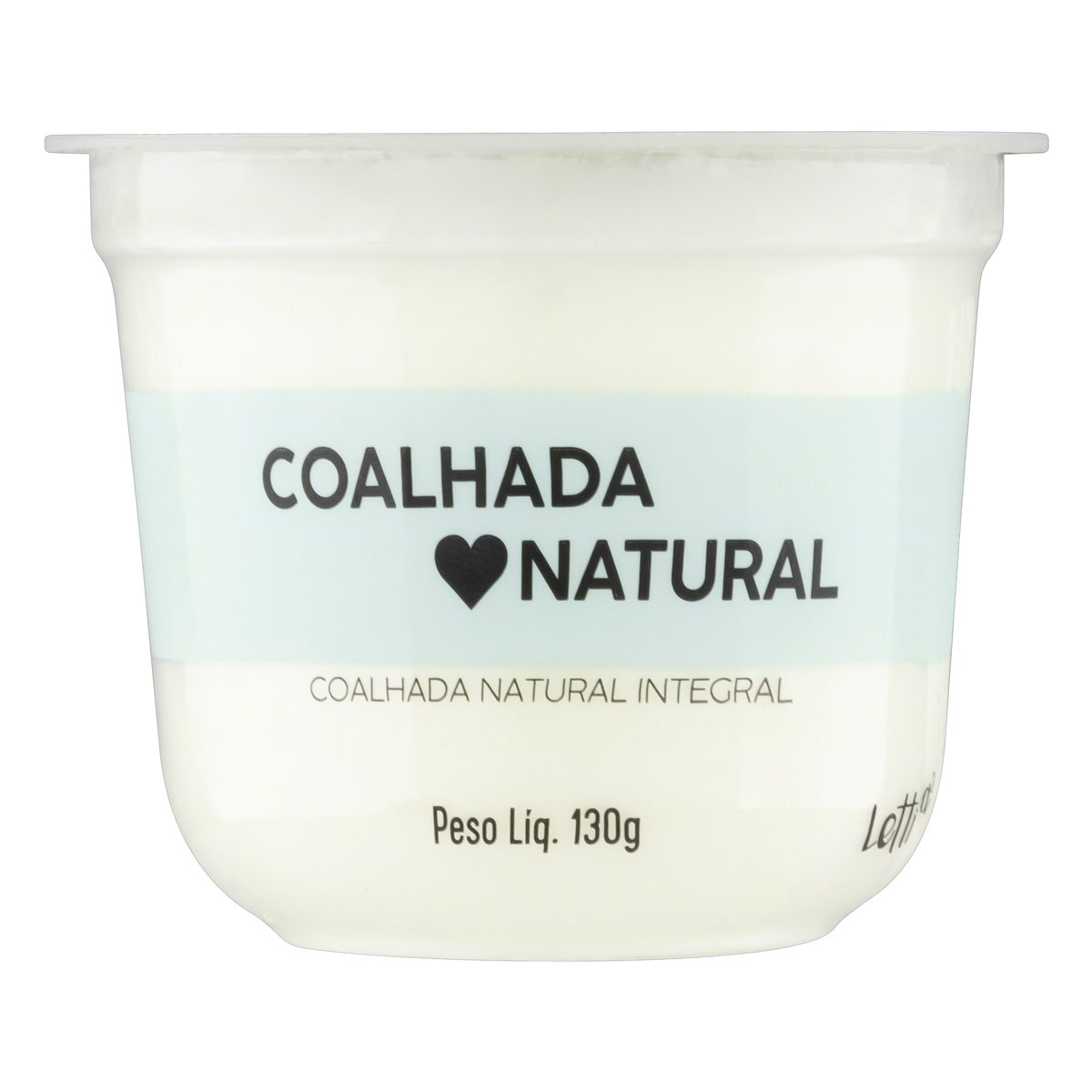 Coalhada Integral Natural Letti a² Pote 130g