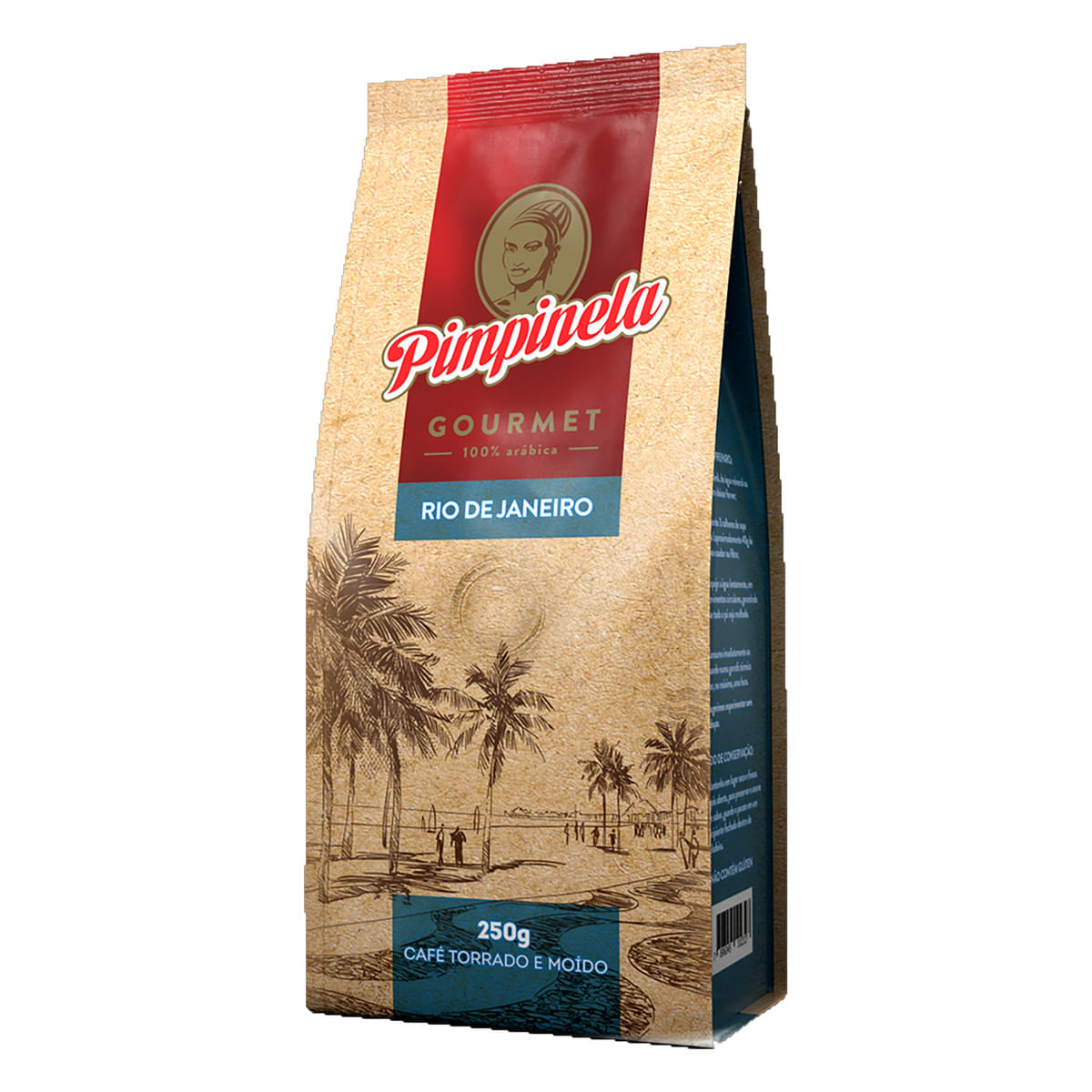 Café Torrado e Moído Pimpinela Rio de Janeiro  Gourmet 250 g