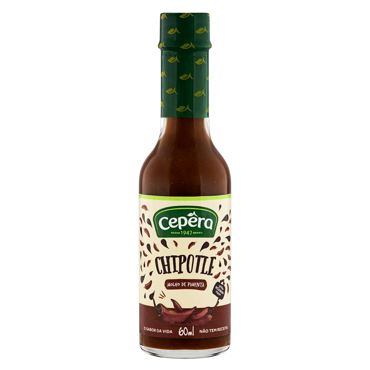 Molho de Pimenta Chipotle Cepêra Defumada 60 ml