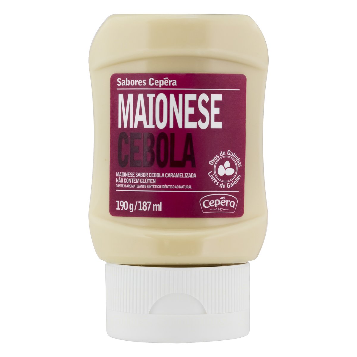 Maionese Sabores Cepêra Cebola Caramelizada Squeeze 190 g