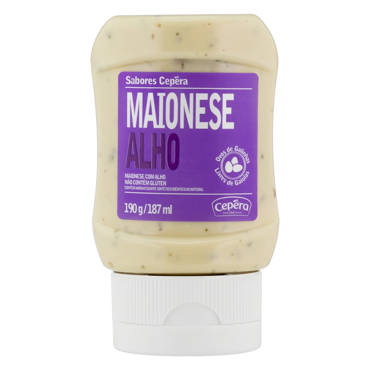 Maionese Cepêra Alho 190 g