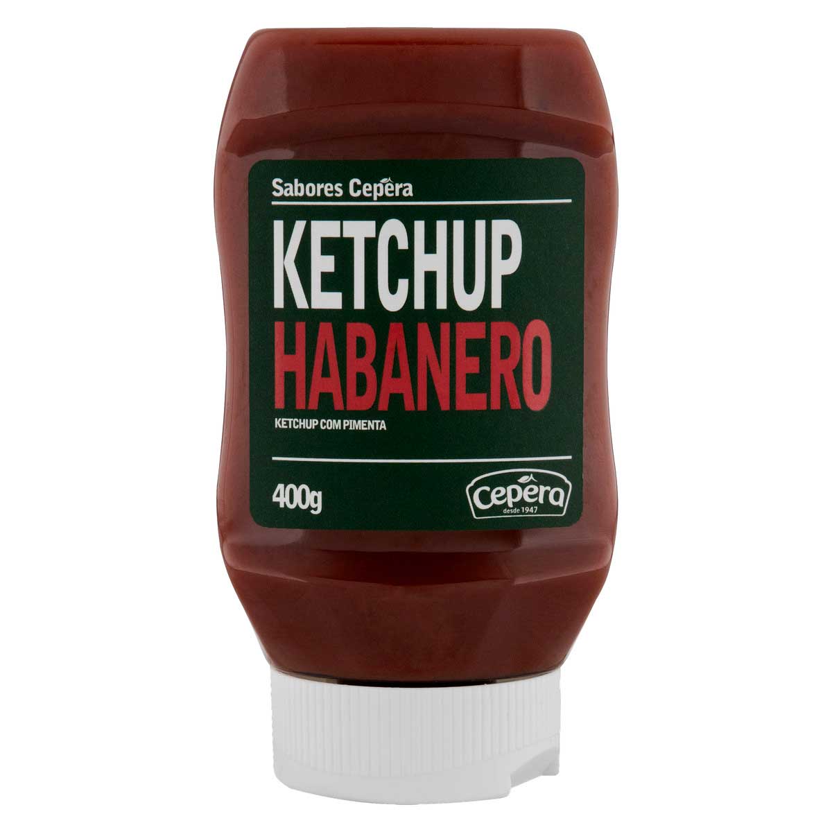 Ketchup Habanero Sabores Cepêra Squeeze 400 g