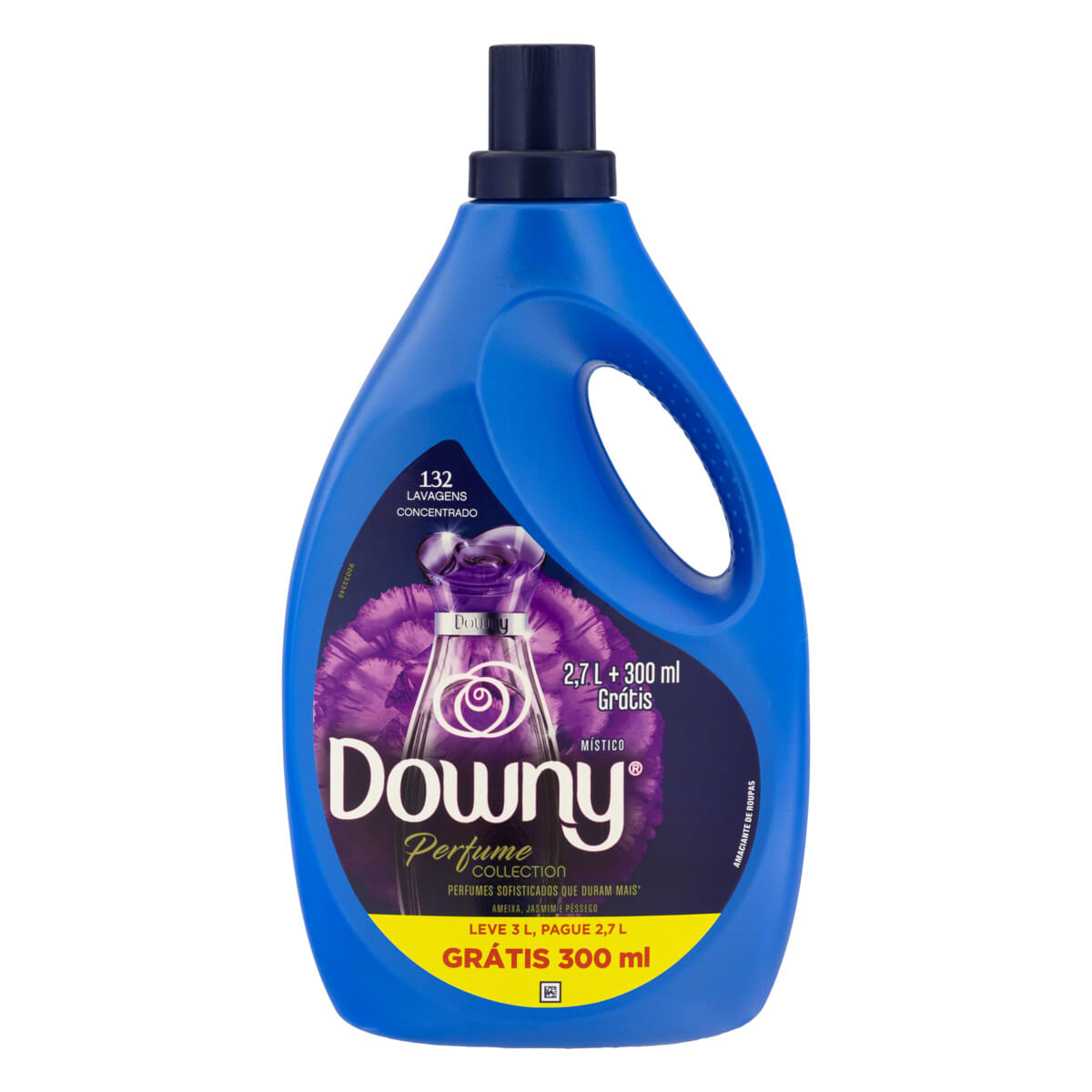 Amaciante de Roupa Downy Concentrado Místico Perfume Collection Galão Leve 3 L Pague  2,7 L