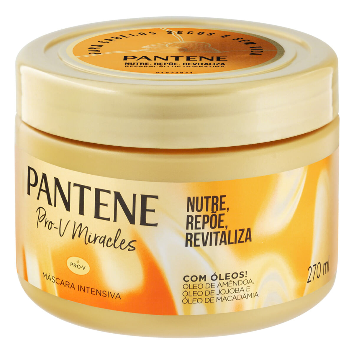 Máscara Intensiva Pantene Nutre, Repõe, Revitaliza 270 ml