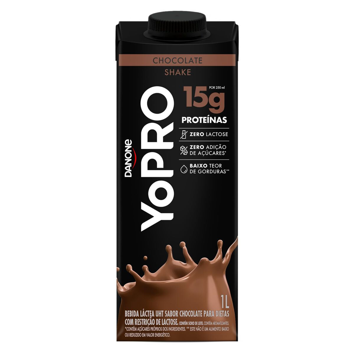 Bebida Prot 15GP Whey YoPRO Chocolate TP 1L