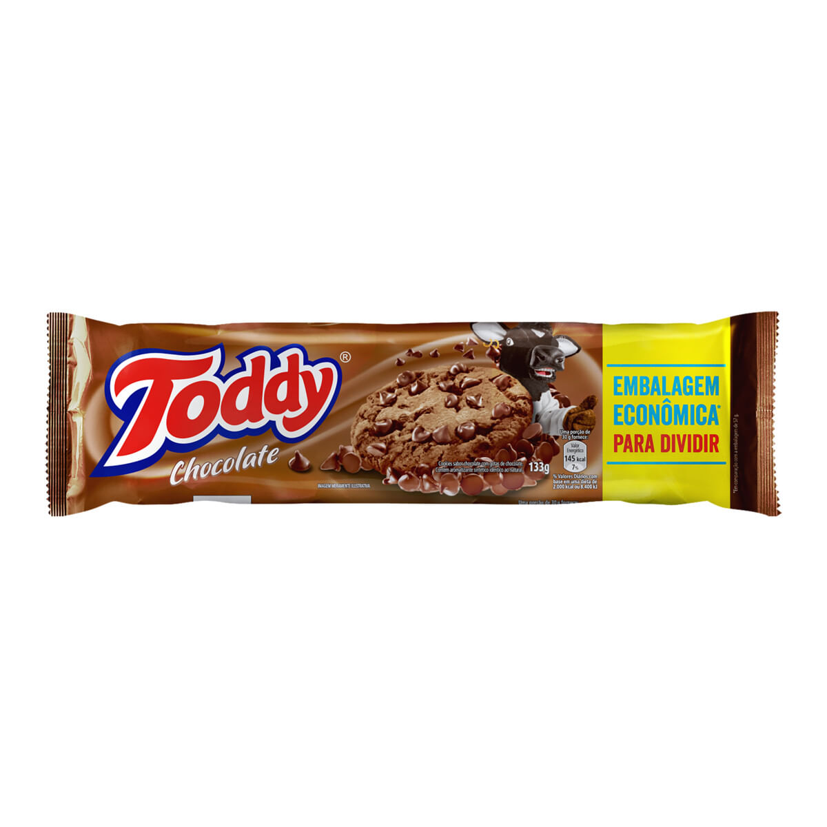 Biscoito Cookie Toddy de Chocolate 133 g