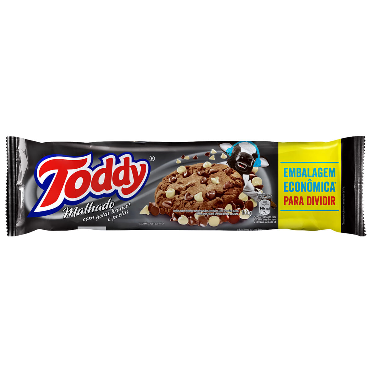 Biscoito Cookie Toddy de Malhado 133 g