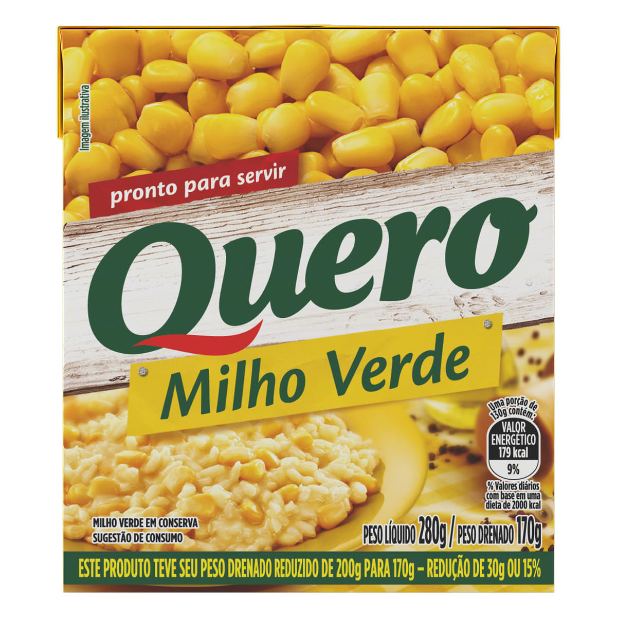 Milho Verde em Conserva Quero 170 g