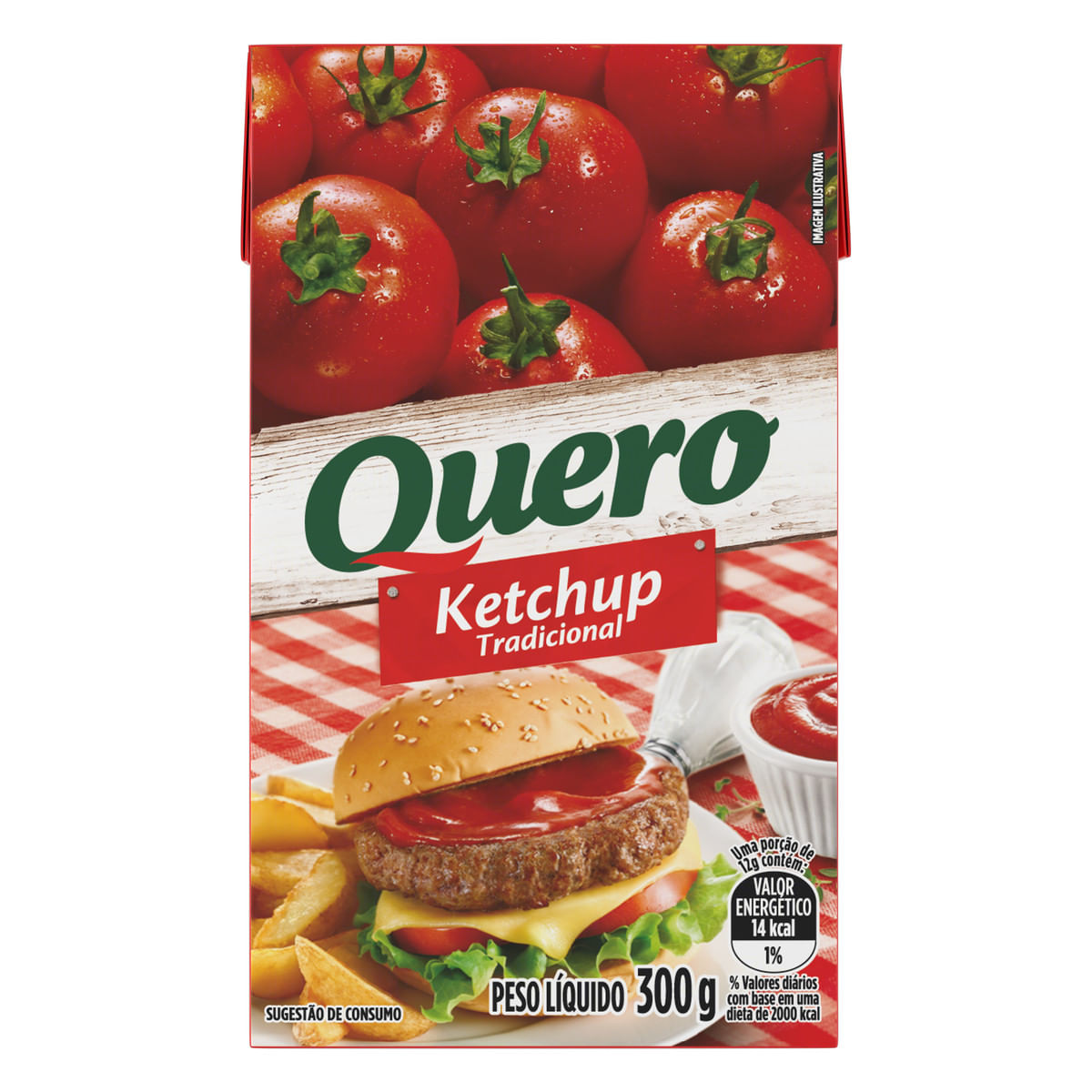 Ketchup Quero Tradicional 300 g