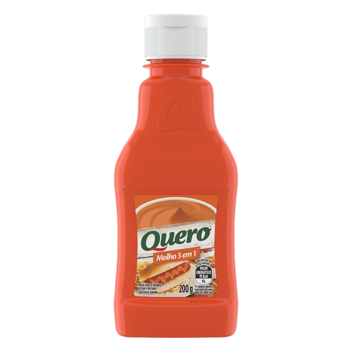 Molho 3 Em 1 Quero Squeeze 200 g