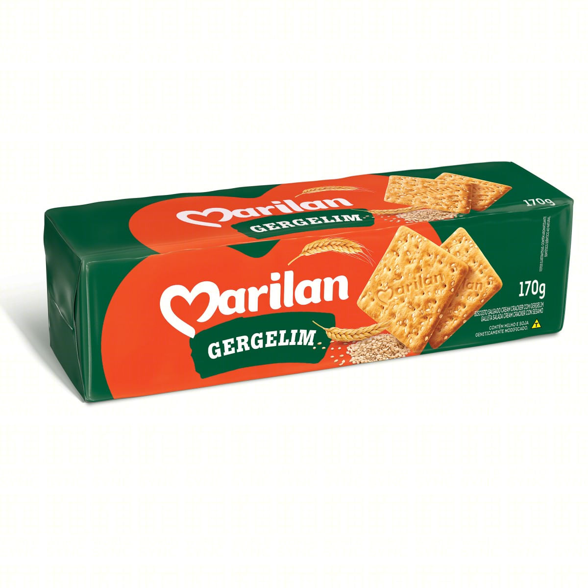 Biscoito Cream Cracker com Gergelim Marilan 170 g