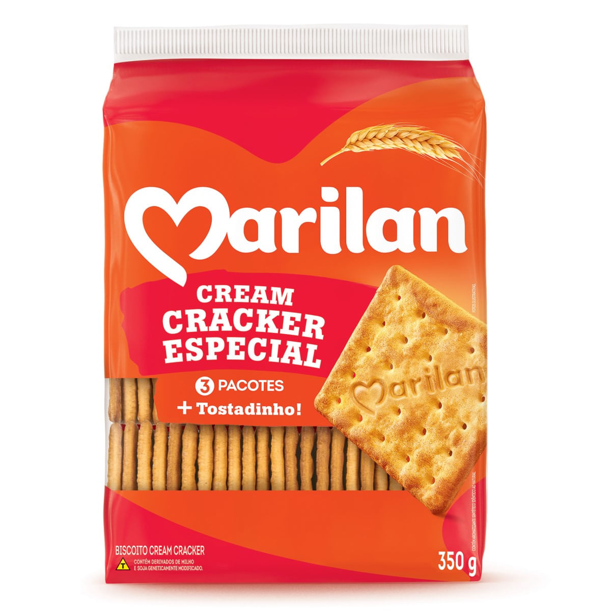 Biscoito Cream Cracker Especial Marilan 350 g