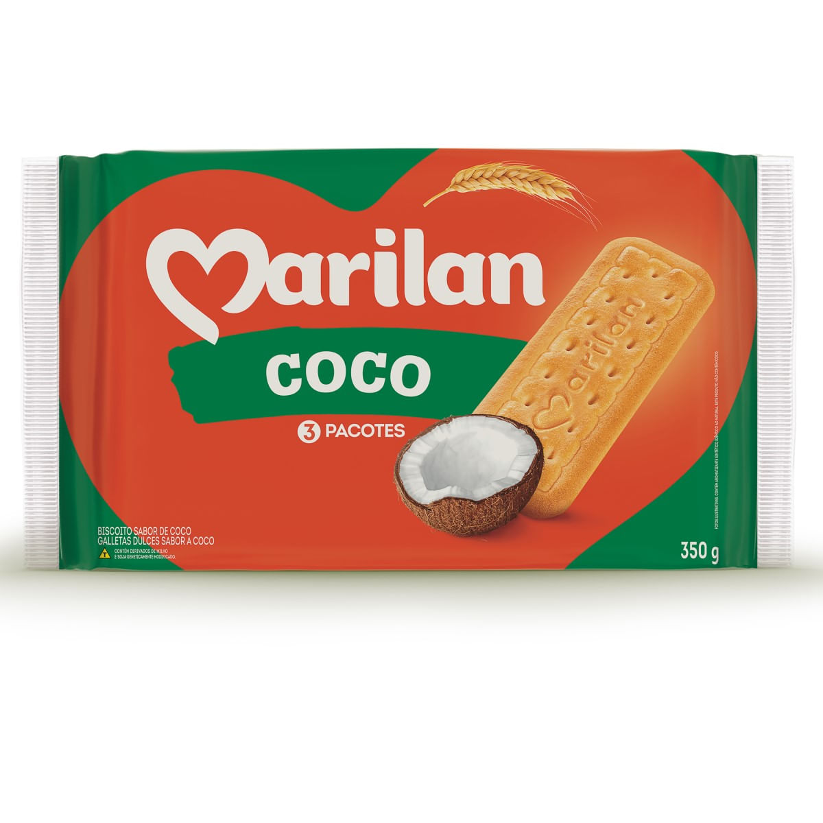 Biscoito Coco Marilan 350 g