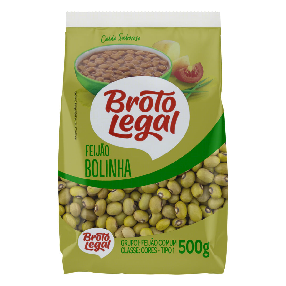 Feijão Bolinha Tipo 1 Broto Legal 500 g