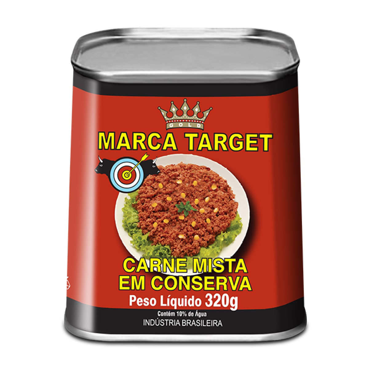 Carne Mista em Conserva Tradicional Target 320 g